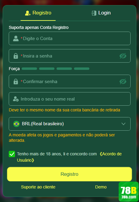 78b.com Benefícios de Ter uma Conta na 78b.com?